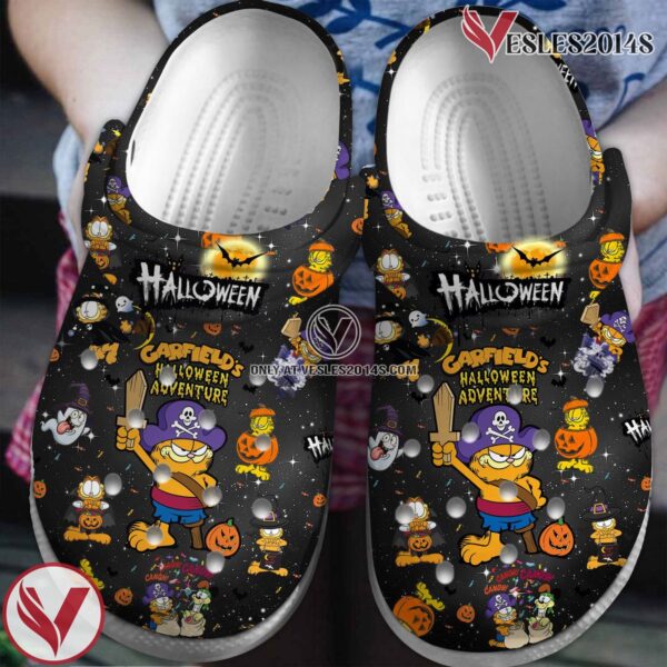 Garfield Cartoon Movie Crocs Crocband Clogs Shoes Comfortable For Men Women and Kids Style 1 - Vesles2014S