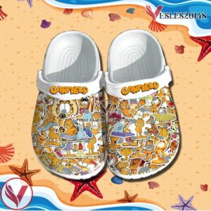 Garfield Crocs Clog Shoes Style 2, Unique Gift From  Vesles2014S 2