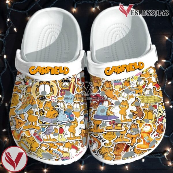 Garfield Crocs Clog Shoes Style 2, Unique Gift From  Vesles2014S