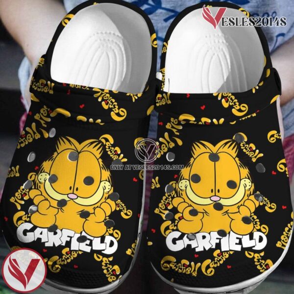 Garfield Crocs Clogs Crocband Shoes Comfortable for men women kids, Unique Gift From  Vesles2014S