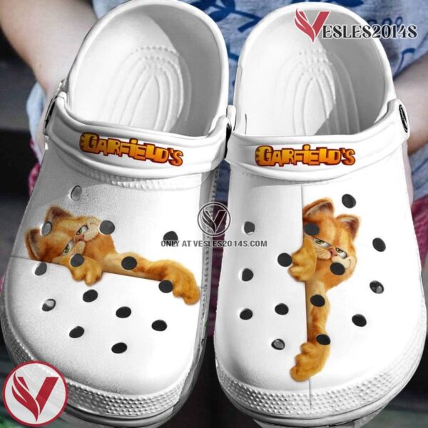 Garfield Crocs Crocband Comfortable Clogs Shoes for men women kids, Unique Gift From  Vesles2014S