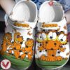 Garfield Crocs Crocband Shoes Clogs Comfortable for men women kids, Unique Gift From  Vesles2014S