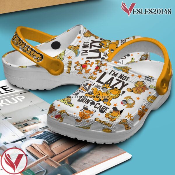 Garfield Movie Crocs Crocband Clogs Shoes Comfortable For Men Women and Kids Style 1 - Vesles2014S 2