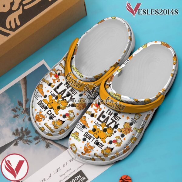 Garfield Movie Crocs Crocband Clogs Shoes Comfortable For Men Women and Kids Style 1 - Vesles2014S 3