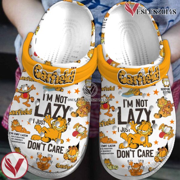 Garfield Movie Crocs Crocband Clogs Shoes Comfortable For Men Women and Kids Style 1 - Vesles2014S