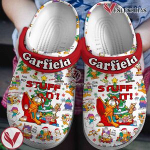 Garfield Movie Crocs Crocband Clogs Shoes Comfortable For Men Women and Kids Style 2 - Vesles2014S