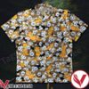 Garfield White Flower Brown Camo Hawaiian Shirt, Unique Gifts For Friends - Vesles2014S 1