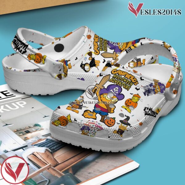 Garfield’s Halloween Adventure Cartoon Crocs Crocband Clogs Shoes Comfortable For Men Women and Kids Style 1, Unique Gift From  Vesles2014S 2