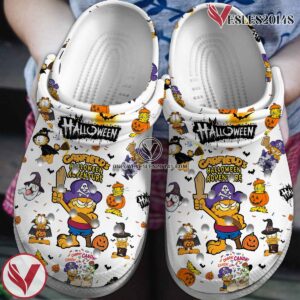 Garfield’s Halloween Adventure Cartoon Crocs Crocband Clogs Shoes Comfortable For Men Women and Kids Style 1, Unique Gift From  Vesles2014S
