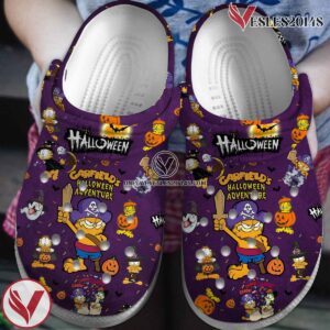 Garfield’s Halloween Adventure Cartoon Crocs Crocband Clogs Shoes Comfortable For Men Women and Kids Style 3, Unique Gift From  Vesles2014S