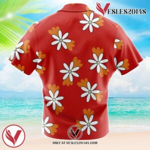 Garp One Piece Hawaiian Button Up Shirt, Perfect Gifts For Anime Lovers - Vesles2014S 1