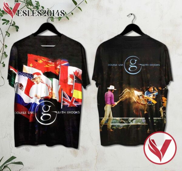 Garth Brooks Double Live Album Cover Shirt, Perfect Gifts For Music Lovers - Vesles2014S
