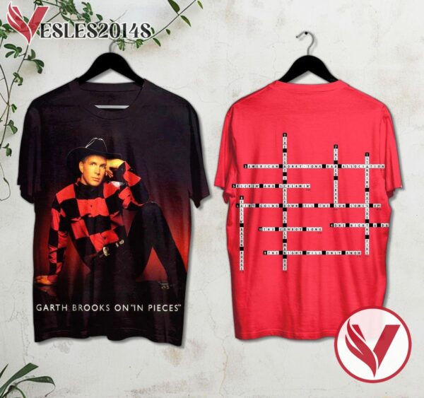 Garth Brooks In Pieces Album Cover Shirt, Perfect Gifts For Music Lovers - Vesles2014S
