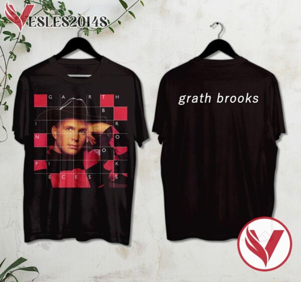 Garth Brooks In Pieces Album Cover Style 2 Shirt, Perfect Gifts For Music Lovers - Vesles2014S
