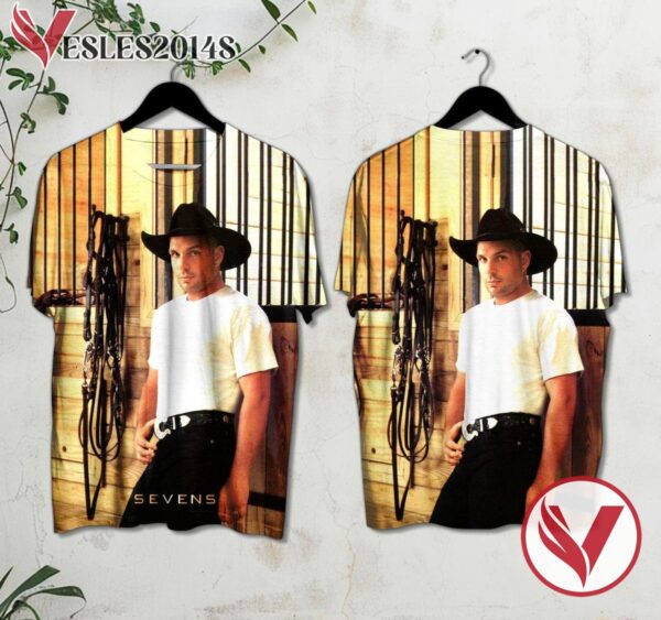Garth Brooks Sevens Album Cover Shirt, Perfect Gifts For Music Lovers - Vesles2014S
