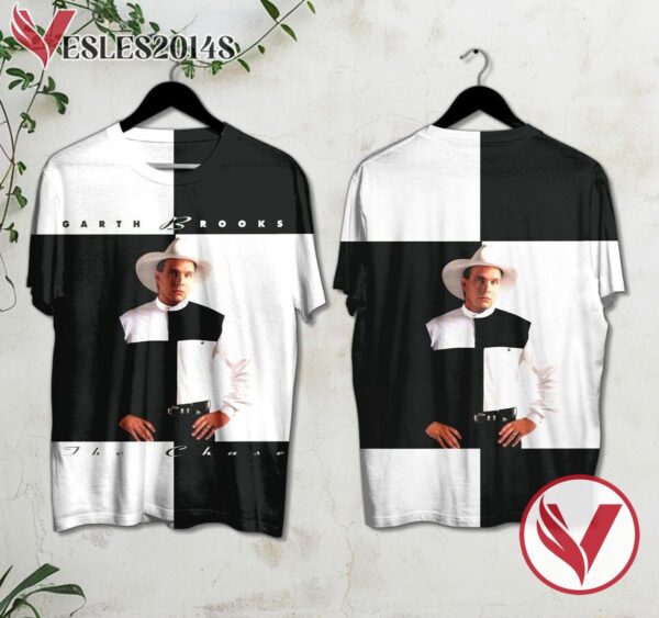 Garth Brooks The Chase Album Cover Shirt, Perfect Gifts For Music Lovers - Vesles2014S
