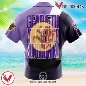 Gear 5th Luffy Awakening One Piece Hawaiian Button Up Shirt, Perfect Gifts For Anime Lovers - Vesles2014S 1