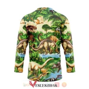 Gearhuman Dinosaur Hockey Jersey, Trending Gifts For Fans - Vesles2014s 1