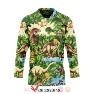 Gearhuman Dinosaur Hockey Jersey, Trending Gifts For Fans - Vesles2014s