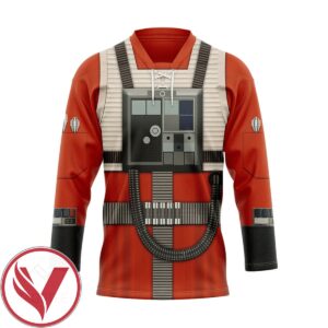 Gearhumans Star Wars Rebel Pilot Custom Hockey Jersey, Trending Gifts For Fans - Vesles2014s