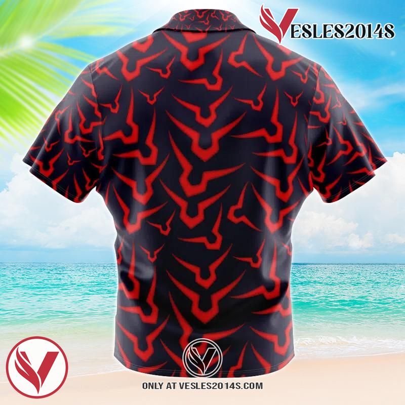Geass Symbol Code Geass Hawaiian Button Up Shirt, Perfect Gifts For Anime Lovers - Vesles2014S 2