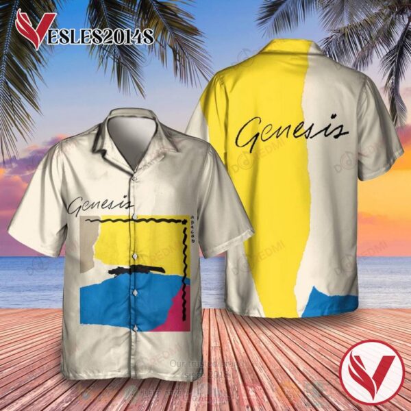 Genesis Abacab Album Hawaiian Shirt, Best Gift For Music Lovers Vesles2014S H4q