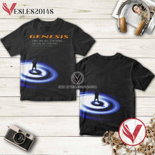 Genesis Calling All Stations Album Cover Shirt, Unique Gifts For Music Lovers - Vesles2014S