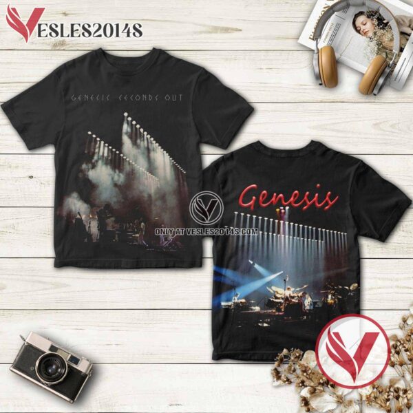 Genesis Seconds Out Album Cover Shirt, Unique Gifts For Music Lovers - Vesles2014S