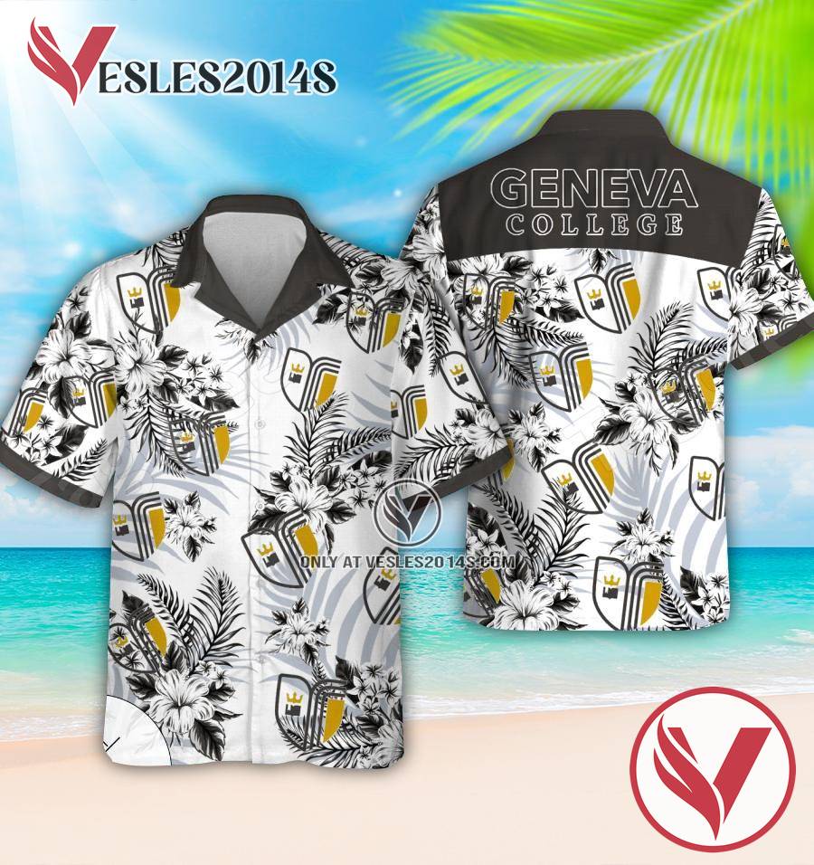 Geneva College Summer Beach Shirts, Men Shorts, Perfect Gifts Idea In Holiday - Vesles2014S 1