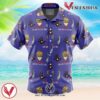Genos One Punch Man Hawaiian Button Up Shirt, Perfect Gifts For Anime Lovers - Vesles2014S