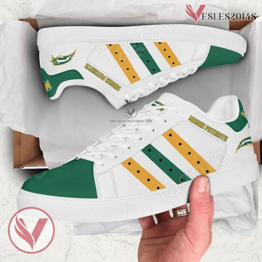 George Mason Patriots Print Stan Smith Shoes, Best Sneaker For Fans - Vesles2014s 1