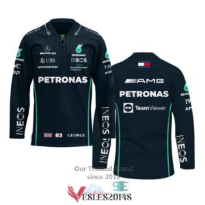 George Russell Mercedes AMG Petronas Hockey Jersey, Trending Gifts For Fans - Vesles2014s