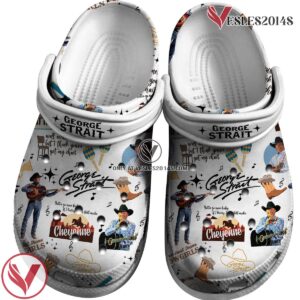 George Strait Music Crocs Crocband Clogs Shoes, Unique Gifts For Fans Style 1 - Vesles2014S 2