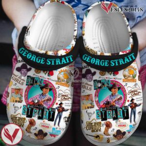 George Strait Music Crocs Crocband Clogs Shoes, Unique Gifts For Fans Style 3 - Vesles2014S