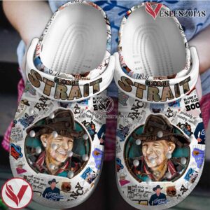 George Strait Music Crocs Crocband Clogs Shoes, Unique Gifts For Fans Style 5 - Vesles2014S