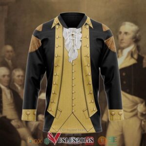 George Washington Hockey Jersey Shirt, Trending Gifts For Fans - Vesles2014s 2
