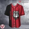 Georgia Bulldogs Baseball Jersey Half Style NCAA, Unique Gifts For Fans - Vesles2014s