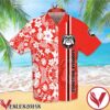 Georgia Bulldogs Flowery Red Hawaiian Shirt And Short, Unique Gifts For Friends - Vesles2014S 1