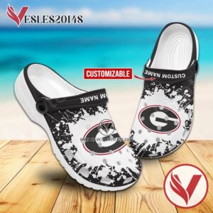 Georgia Bulldogs Logo Custom Crocs Shoes For Men And Women, Unique Clogs Shoes For Fans - Vesles2014S