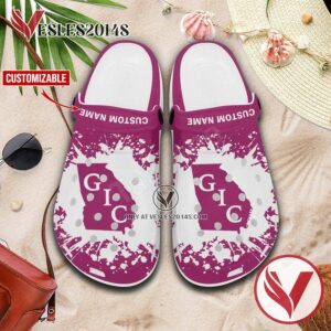 Georgia Institute of Cosmetology Crocs Shoes For Men And Women, Unique Clogs Shoes For Fans - Vesles2014S 1