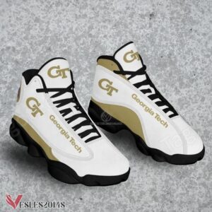 Georgia Institute of Technology Logo Air Jordan 13 Shoes, Best Sneaker Gifts For Fans - Vesles2014s 1