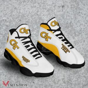 Georgia Tech NCAA Logo Air Jordan 13 Shoes, Best Sneaker Gifts For Fans - Vesles2014s 1