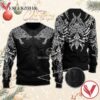Geri and Freki Wolves Viking Ugly Sweater, Unique Winter Outfits For Fans - Vesles2014S  1