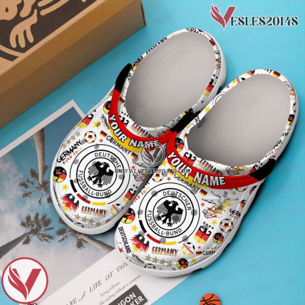 Germany Euro 2024 Crocs Crocband Clogs Shoes Comfortable For Men Women and Kids, Unique Gift From  Vesles2014S 2