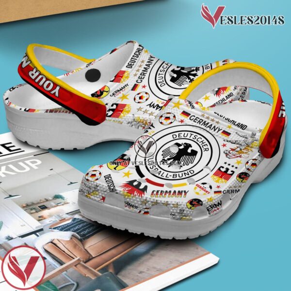 Germany Euro 2024 Crocs Crocband Clogs Shoes Comfortable For Men Women and Kids, Unique Gift From  Vesles2014S 3