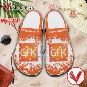 GfK Entertainment Logo Crocs Shoes For Men And Women, Unique Clogs Shoes For Fans - Vesles2014S 1