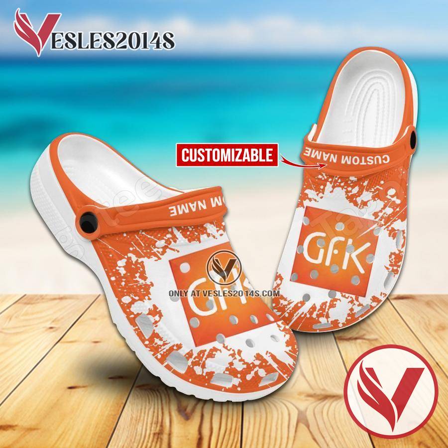 GfK Entertainment Logo Crocs Shoes For Men And Women, Unique Clogs Shoes For Fans - Vesles2014S
