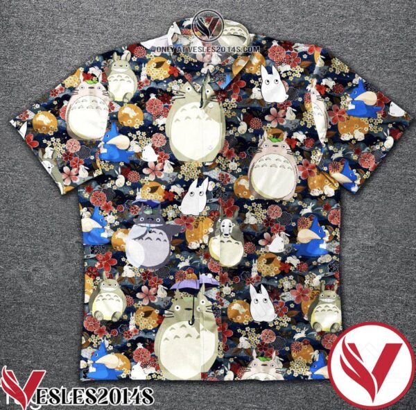 Ghibli Totoro With Friends Hawaiian Shirt, Unique Gifts For Friends - Vesles2014S 1