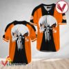 Ghost Head White Skull Busch Latte Baseball Jersey, Perfect Gifts For Fans - Vesles2014S