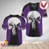 Ghost Head White Skull Crown Royal Baseball Jersey, Perfect Gifts For Fans - Vesles2014S